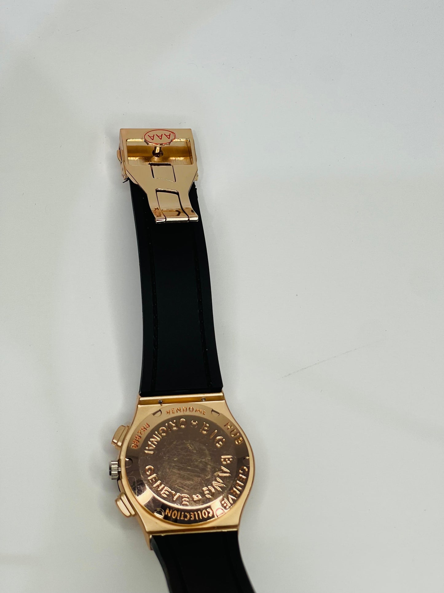 "Hublot Luxe Leather Strap"