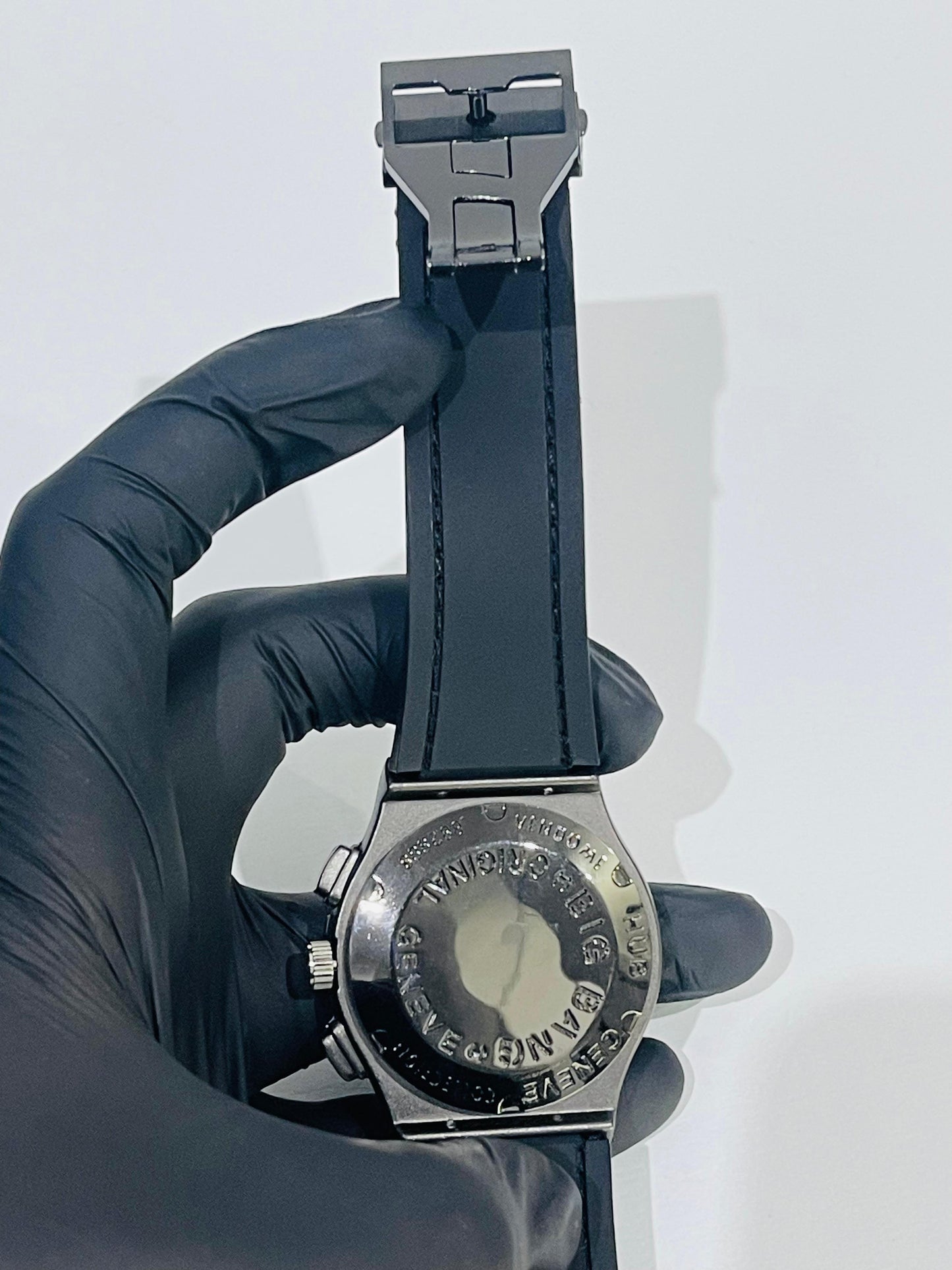 "Hublot Luxe Leather Strap"