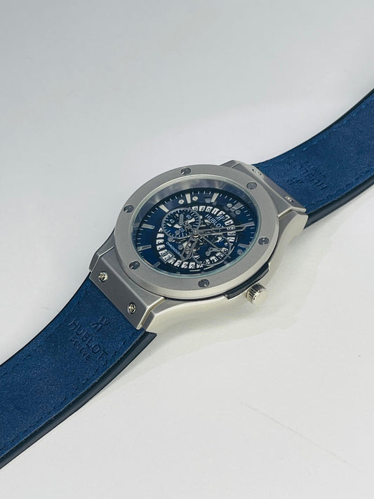 "Hublot Luxe Leather Strap"